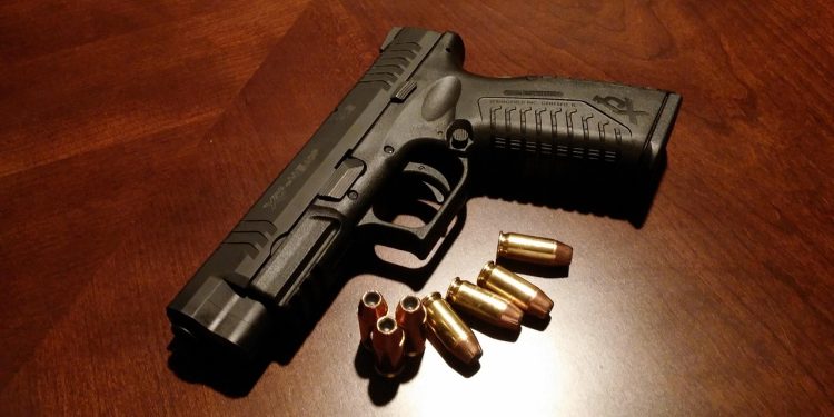bild på pistol