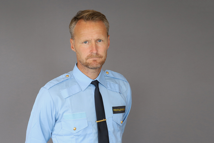 Johan Håkansson, presstalesperson hos polisen i Väst