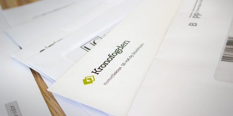 Kronofogden brev