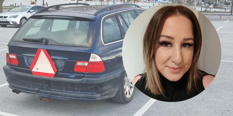 Caroline Andersson Götene och A-traktor