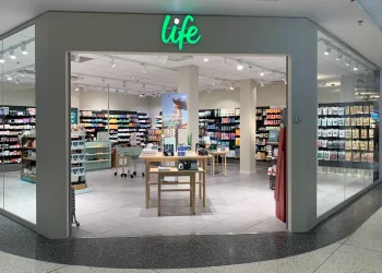 Entré till Life-butik i galleria