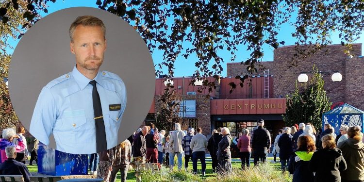 Polisen och demonstrationen i Götene